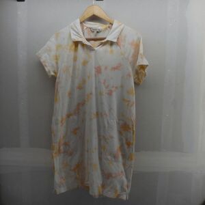 Toad&Co Yerba Rugby Dress Size Small Gooseberry Tie Dye Organic Cotton